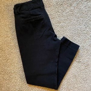Old Navy Black Pixie Ankle Chinos